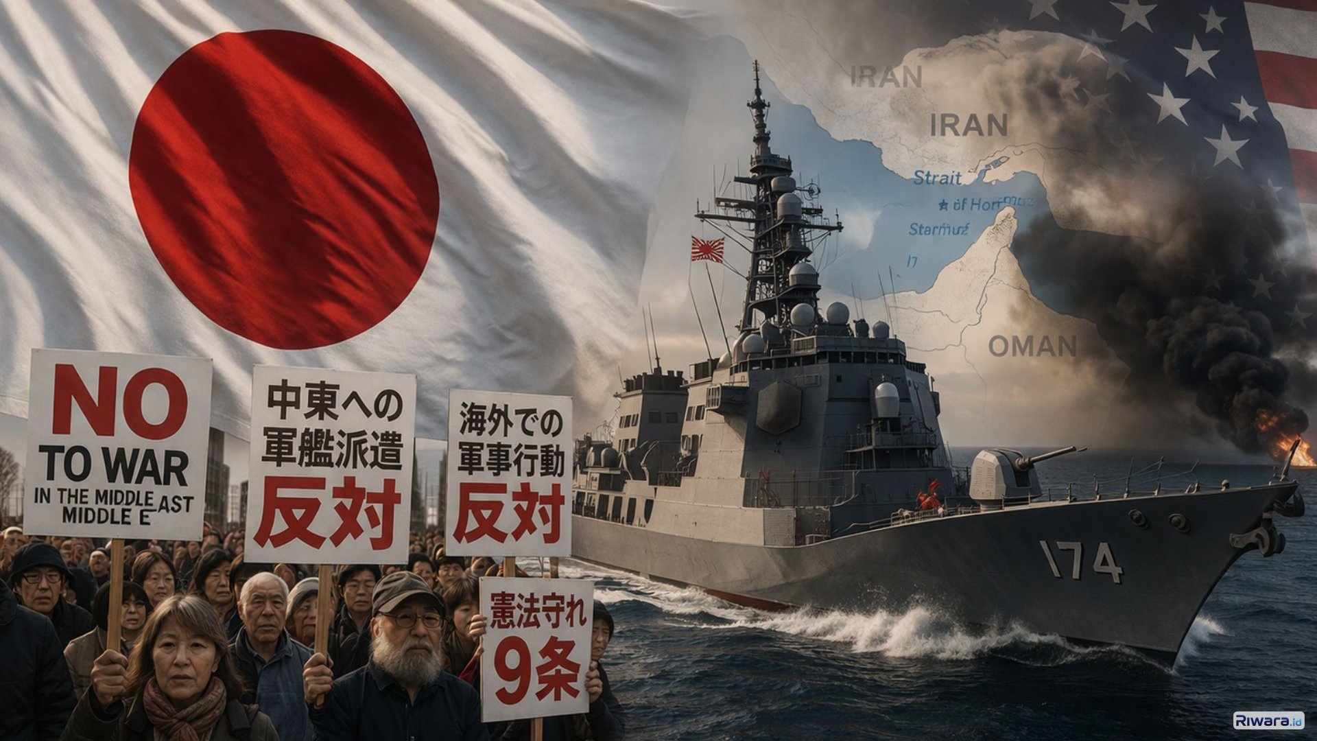 Gelombang penolakan publik di Jepang menguat di tengah tekanan global, saat isu pengiriman kapal perang ke Timur Tengah memicu dilema besar bagi pemerintah Tokyo.